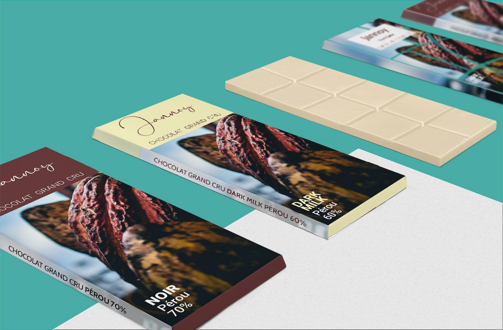 Packaging des chocolats Jannoy